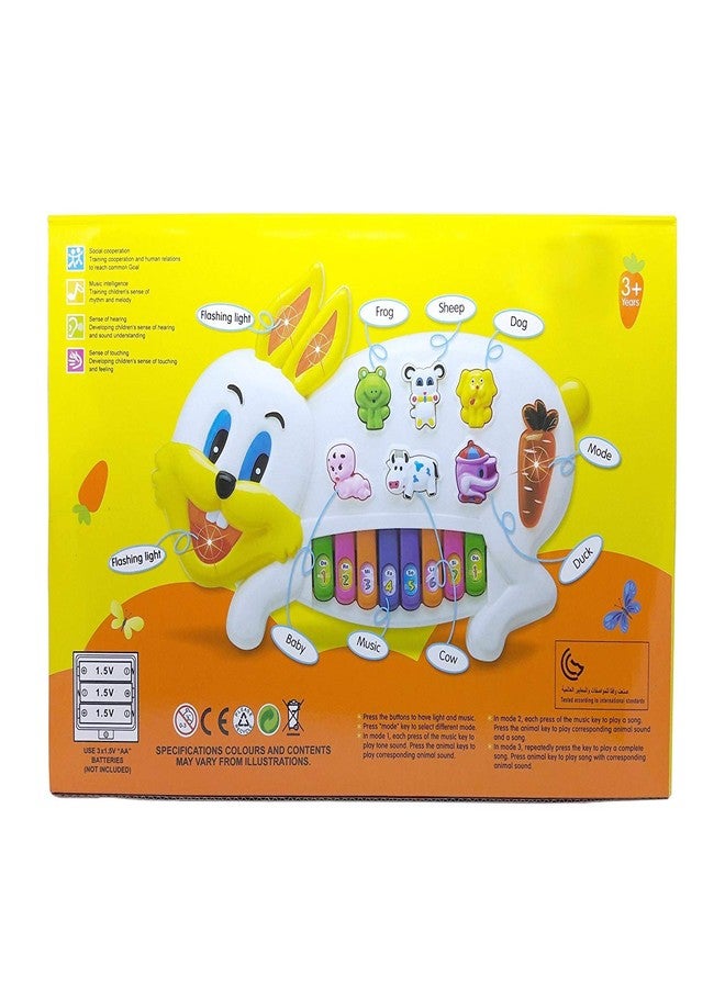 BabyBaba Piano Toys for Kids (Rabbit Piano) - Image 4